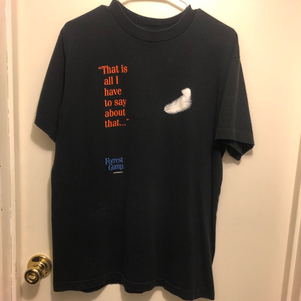 90s Forest Gump Stanley Desantis t shirt